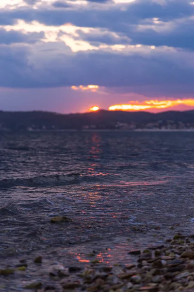 Úžasný Pohled Přírody Zamračená Obloha Pozadí — Stock fotografie