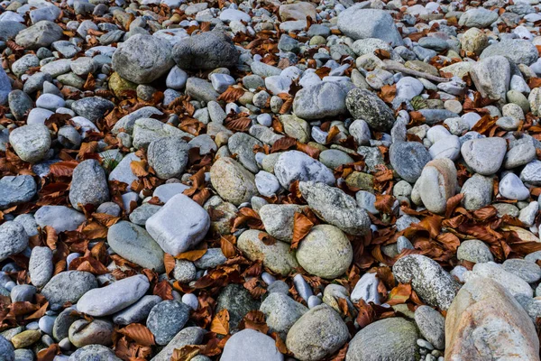 Kieselsteine Und Steine Strand — Stockfoto