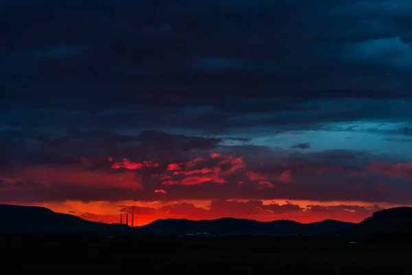 Increíble Vista Naturaleza Con Fondo Cielo Nublado —  Fotos de Stock