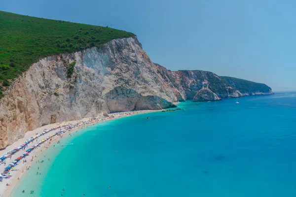 Faszinierende Natur Felsblick Mit Blauer Lagune — Stockfoto