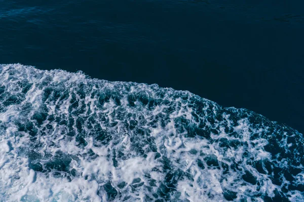 Fascinante Natural Ondulado Azul Vista Mar — Foto de Stock