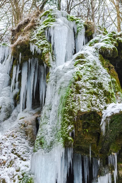 Enormes Ciclos Frios Fundo Natureza — Fotografia de Stock