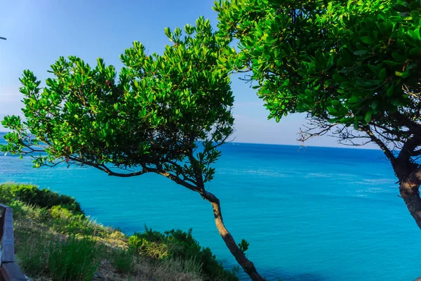 Verbazingwekkende Natuurlijke Uitzicht Groen Oceaan Achtergrond — Stockfoto