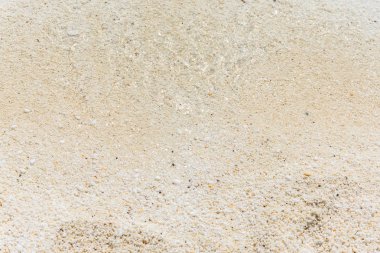 Beyaz kum doku üst görünümü 
