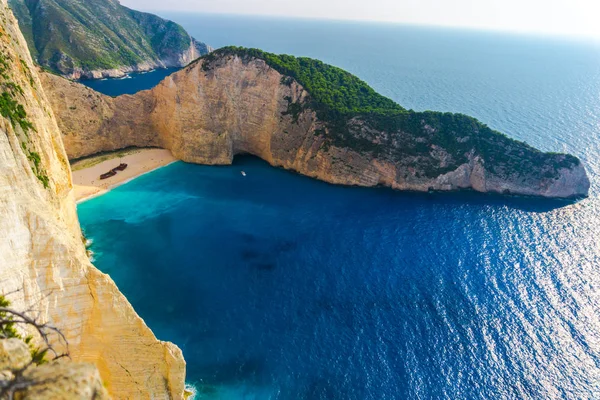 Fascinante Vista Montaña Con Laguna Azul — Foto de Stock