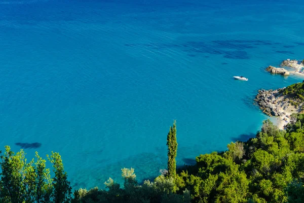Aerial Image Beautiful Blue Sea — Stock Photo, Image