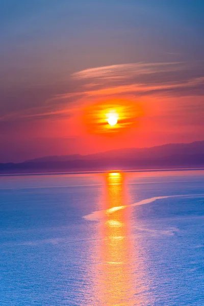 Increíble Vista Naturaleza Con Fondo Cielo Nublado — Foto de Stock