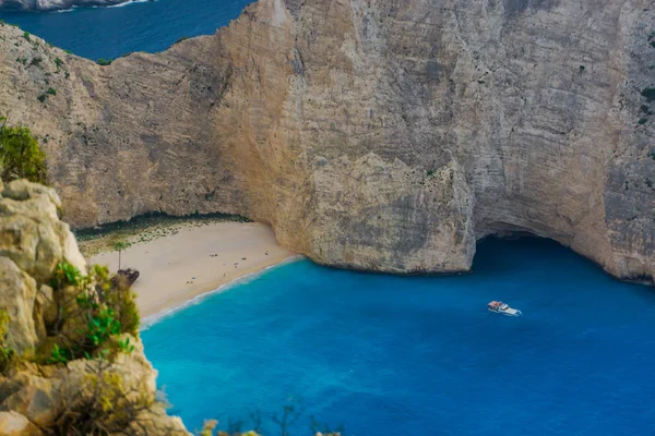 Affascinante Vista Sulle Montagne Rocciose Con Laguna Blu — Foto Stock