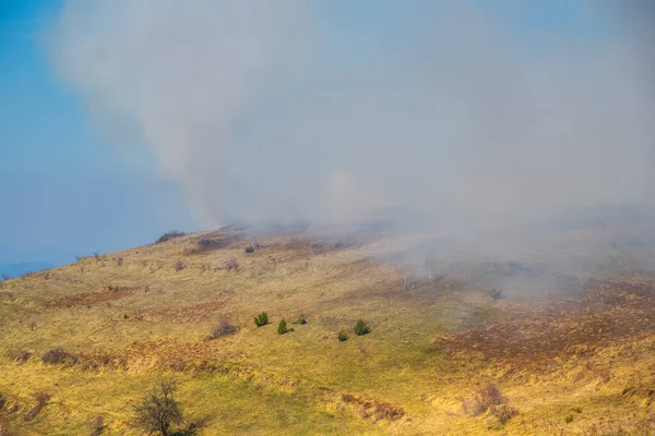 Vista Delle Nuvole Cima Monte Bromo — Foto Stock