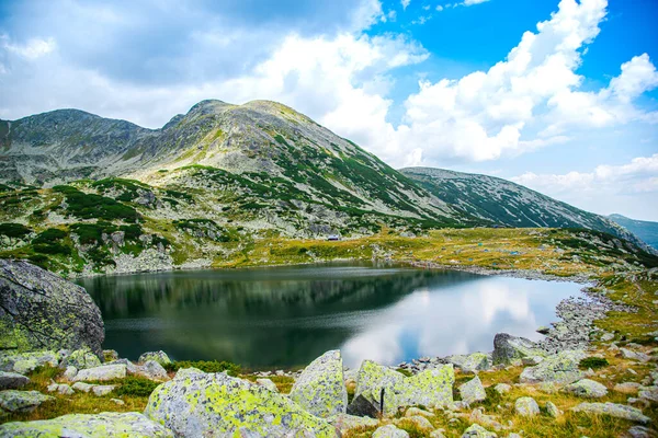 Paisagem Montanhosa Nos Alpes Transylvanian — Fotografia de Stock