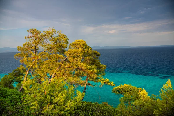 beautiful view of the sea in montenegro