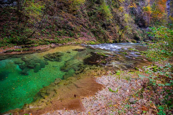 Beautiful Mountain Landscape River — Stock Photo, Image