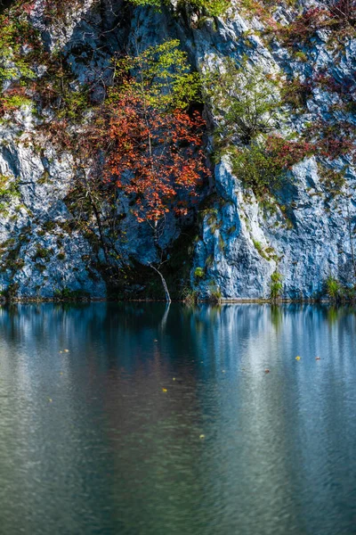 Beautiful Landscape Plitvice Lakes Croatia — 스톡 사진