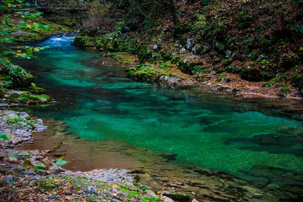 Красивый Водопад Плитвицком Национальном Парке Хорватии — стоковое фото