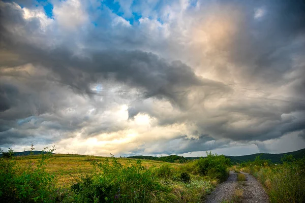 Nubes Tormenta Día Verano — Foto de Stock