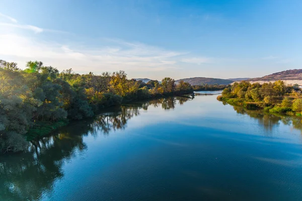 Paisaje Otoñal Lago — Foto de Stock