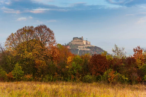 Castle Hill Deva City Romania — Stock Photo, Image