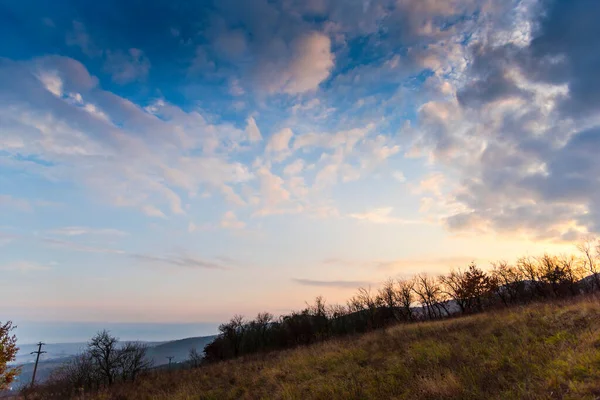 Paisaje Atardecer — Foto de Stock