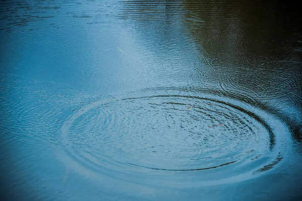 Водна Поверхня Бризами Хвилями — стокове фото