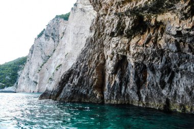 Zakynthos adasının güzel manzarası, Yunanistan 