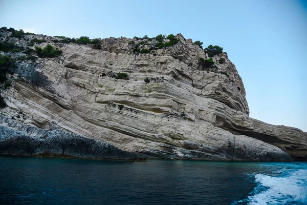 Прекрасний Краєвид Острова Закінтос Сірий — стокове фото