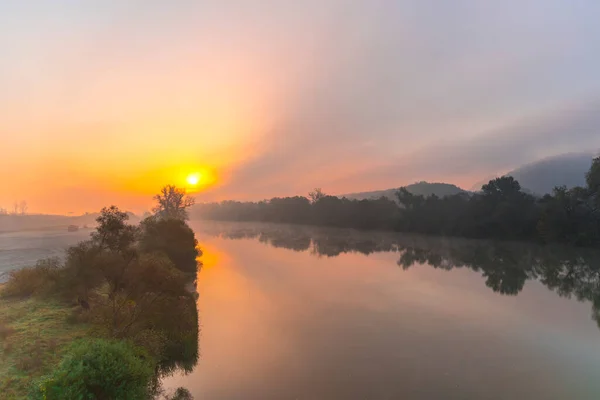 Paisaje Atardecer — Foto de Stock