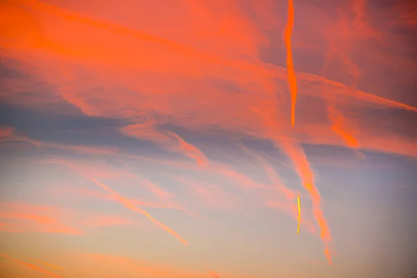 Nuvole Incredibili Tramonto — Foto Stock
