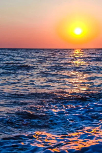 Increíble Paisaje Grecia Atardecer — Foto de Stock