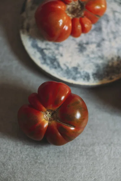 Tomates vermelhos frescos Marmande RAF — Fotografia de Stock