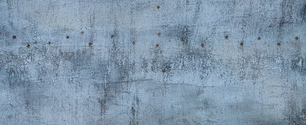 Aged Cracked Paint Metal Surface Banner — Stock Photo, Image