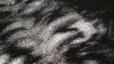 Güzel hareketli soyut ışık ve gölge ağacının yaprakları Asfalt beton zemin yüzeyinde