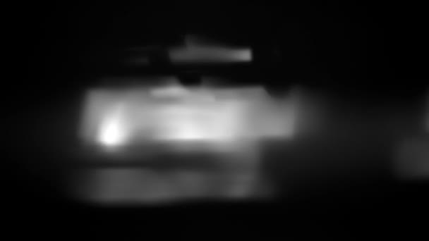 快速移动抽象光阴影和反射的无缝回路 — 图库视频影像