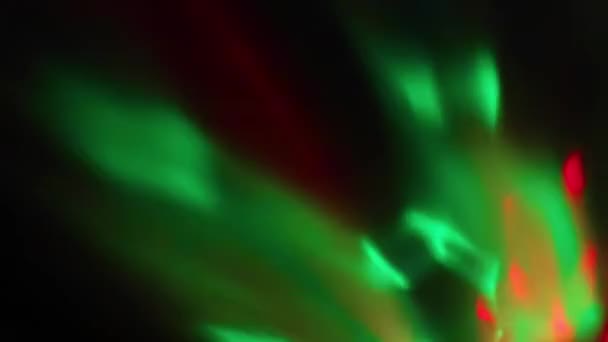 Αφηρημένο Χρώμα Φόντου Απρόσκοπτη Θηλιά Θολή Περιστρεφόμενη Πολύχρωμα Φώτα Led — Αρχείο Βίντεο