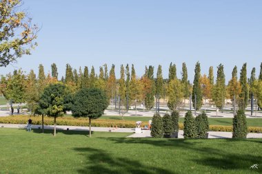 Krasnodar şehrinde Galitsky Parkı