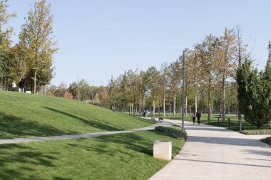 Krasnodar şehrinde Galitsky Parkı