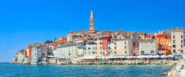 Rovinj Kroatien Mai 2018 Küstenstadt Rovinj Istrien Kroatien Rovinj Schöne — Stockfoto