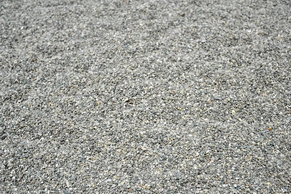 Arrière Plan Avec Petits Bardeaux Gris Sur Plage Dans Des — Photo