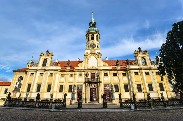 Prag Tjeckien Oktober 2017 Prag Loreto Anmärkningsvärd Barock Historiska Monument — Stockfoto