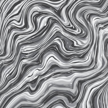 Mermer veya Mürekkep desenli. Dalgalı çizgiler renkli parlak boyalı vektör arka plan. Moda doku soyut. Duvar kağıdı, sarma, kumaş, arka plan, giyim, baskı, afiş için grafik stili
