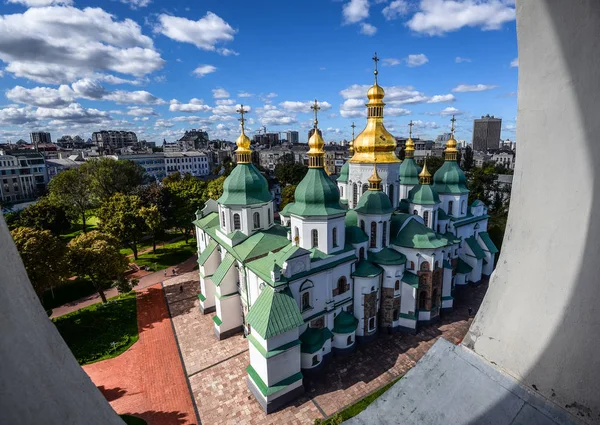 Kiev Ukraine September 2018 Blick Durch Das Fenster Auf Die — Stockfoto