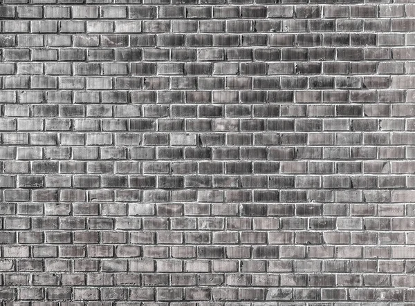 Textura da parede de tijolo cinza close-up . — Fotografia de Stock