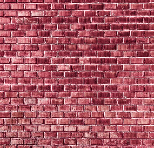 Coral textura de la pared de ladrillo de cerca . —  Fotos de Stock