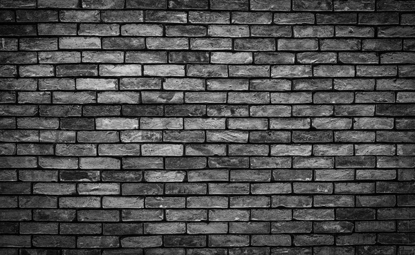 Textura de pared de ladrillo gris oscuro de cerca . —  Fotos de Stock
