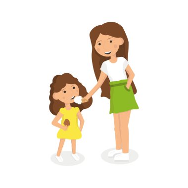 dondurma yeme çocuklar