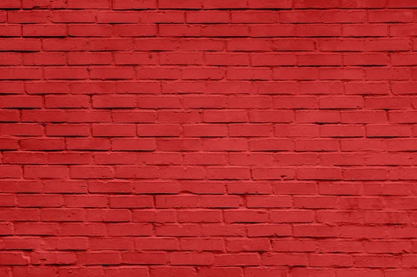 Red Brick Wall Texture Close Top View Modern Brick Wall — Stock Photo, Image