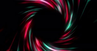 Holografik renkli sıvı, kıvrımlı, soyut hareket grafik tasarımı. Kusursuz döngü. Video animasyonu. 4K çözünürlüğü. Gerçekçi Aurora Borealis ya da Kuzey ışıkları kusursuz döngü.