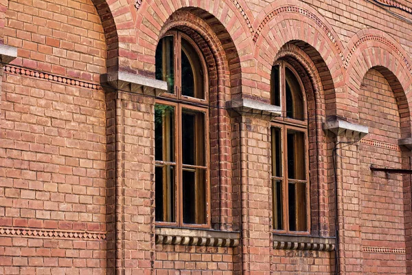 Chernivtsi National University, Ukraine.  Window of Residence of bukovinian and dalmatian metropolitans. Romano-Byzantine style decor with motifs of Renaissance architecture, Gothic and Moorish style.