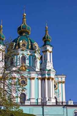 Bahar Kiev Kiev ve Andrew's kökenli kilisede St Andrew's