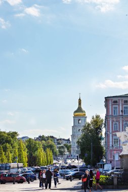 Aziz michael'ın altın kubbeli Manastırı. Kiev, Ukrayna