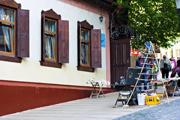 Może 2018 Kijów Ukraina Piękna Ulica Andrew Descent — Zdjęcie stockowe